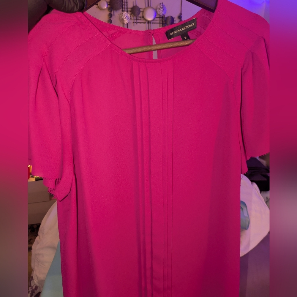 Banana Republic Fuchsia Dress